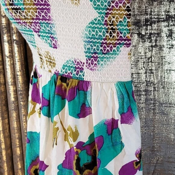 Duo Maternity Floral Convertible Top Size Large - Picture 4 of 9